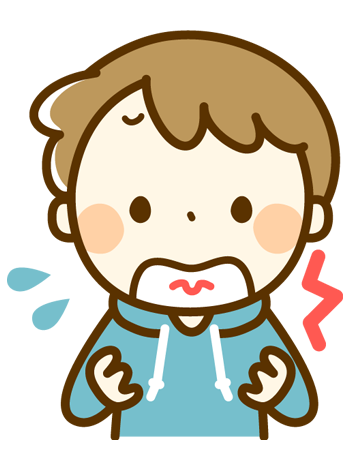 びっくり男の子